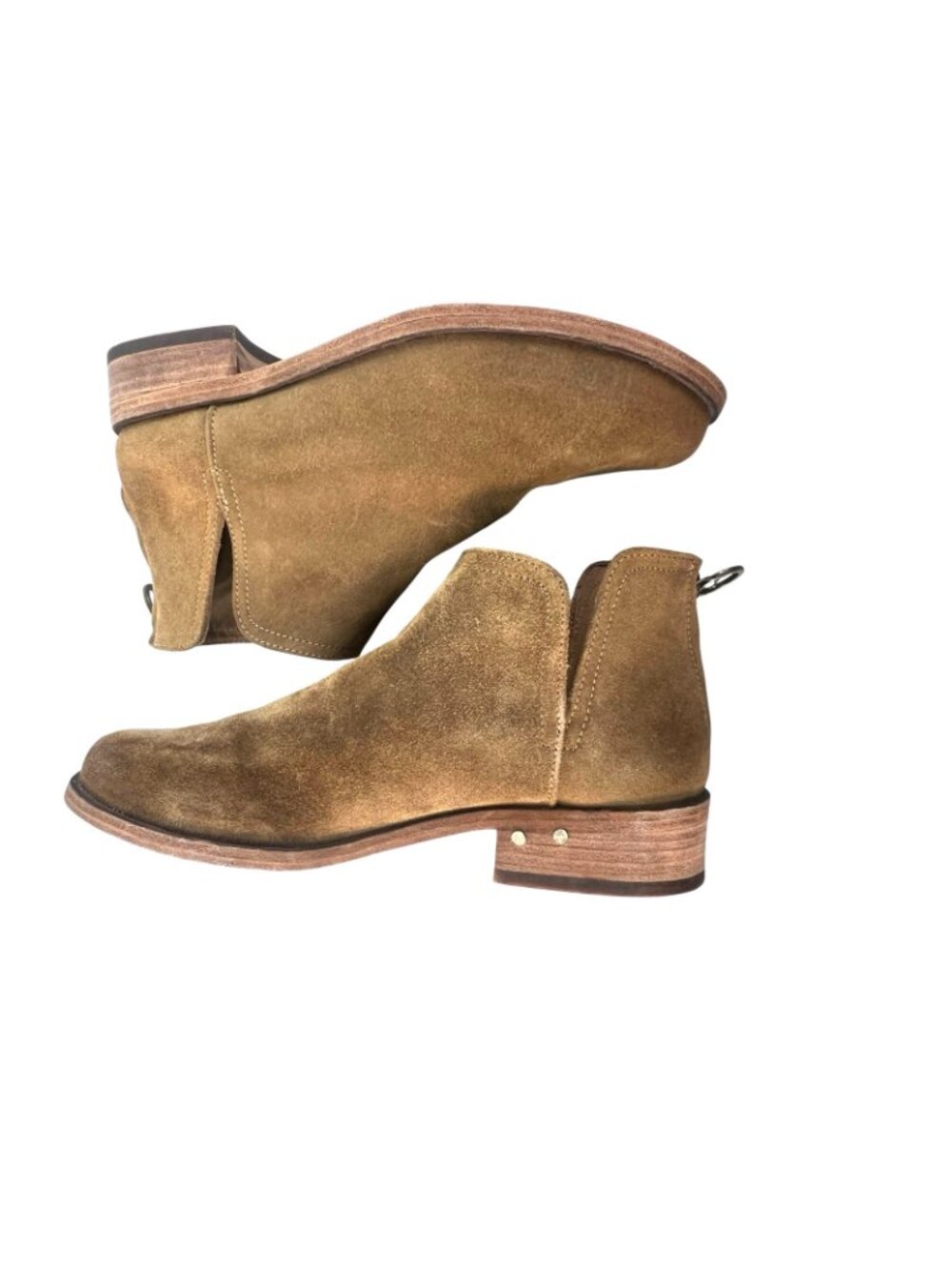 $375 Anthropologie BEEK Falcon Suede Ankle Bootie in Brown Sz 7.5 US - Picture 4 of 10
